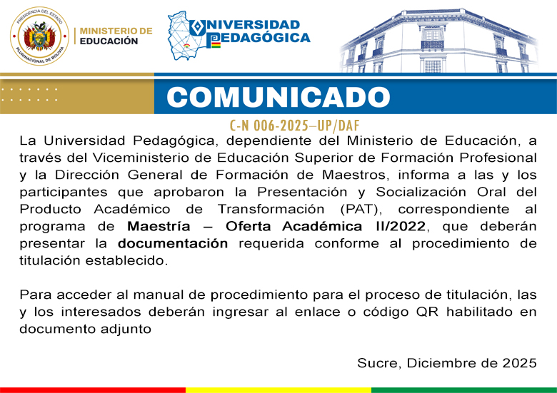 COMUNICADO