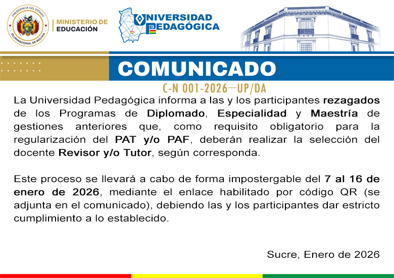 COMUNICADO