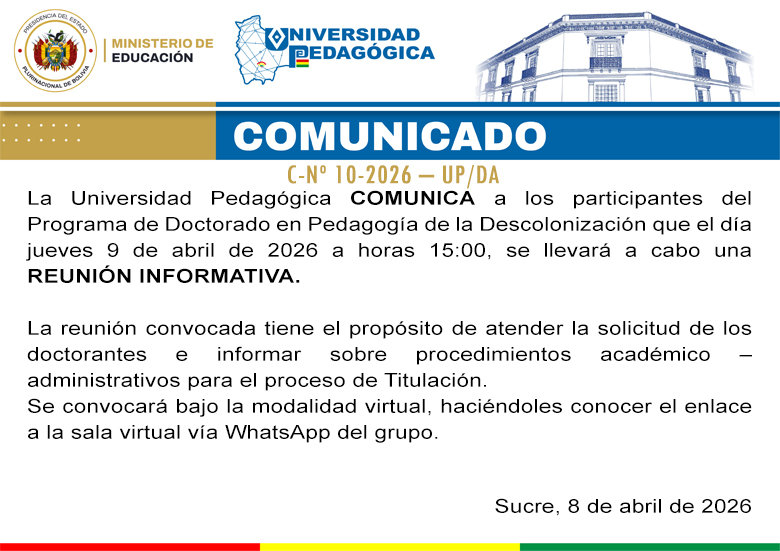 COMUNICADO