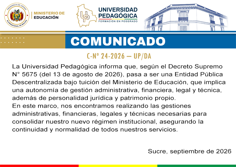COMUNICADO