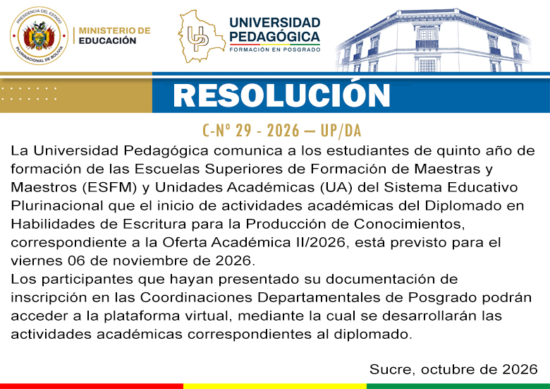 COMUNICADO